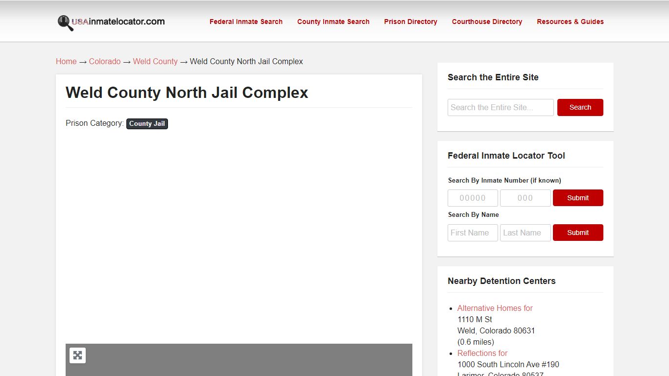Weld County North Jail Complex | USA Inmate Locator